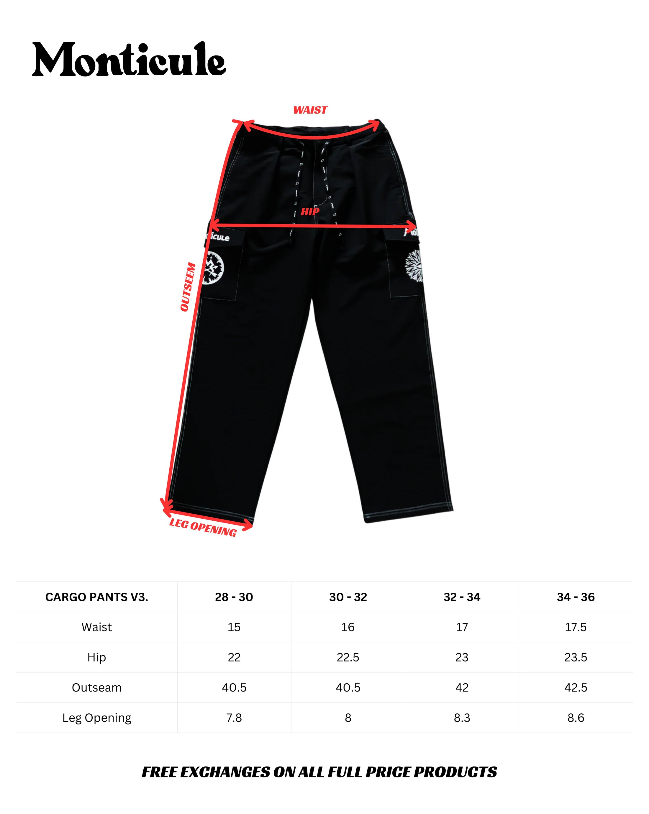 Ocean Park Cargo Pants V3.