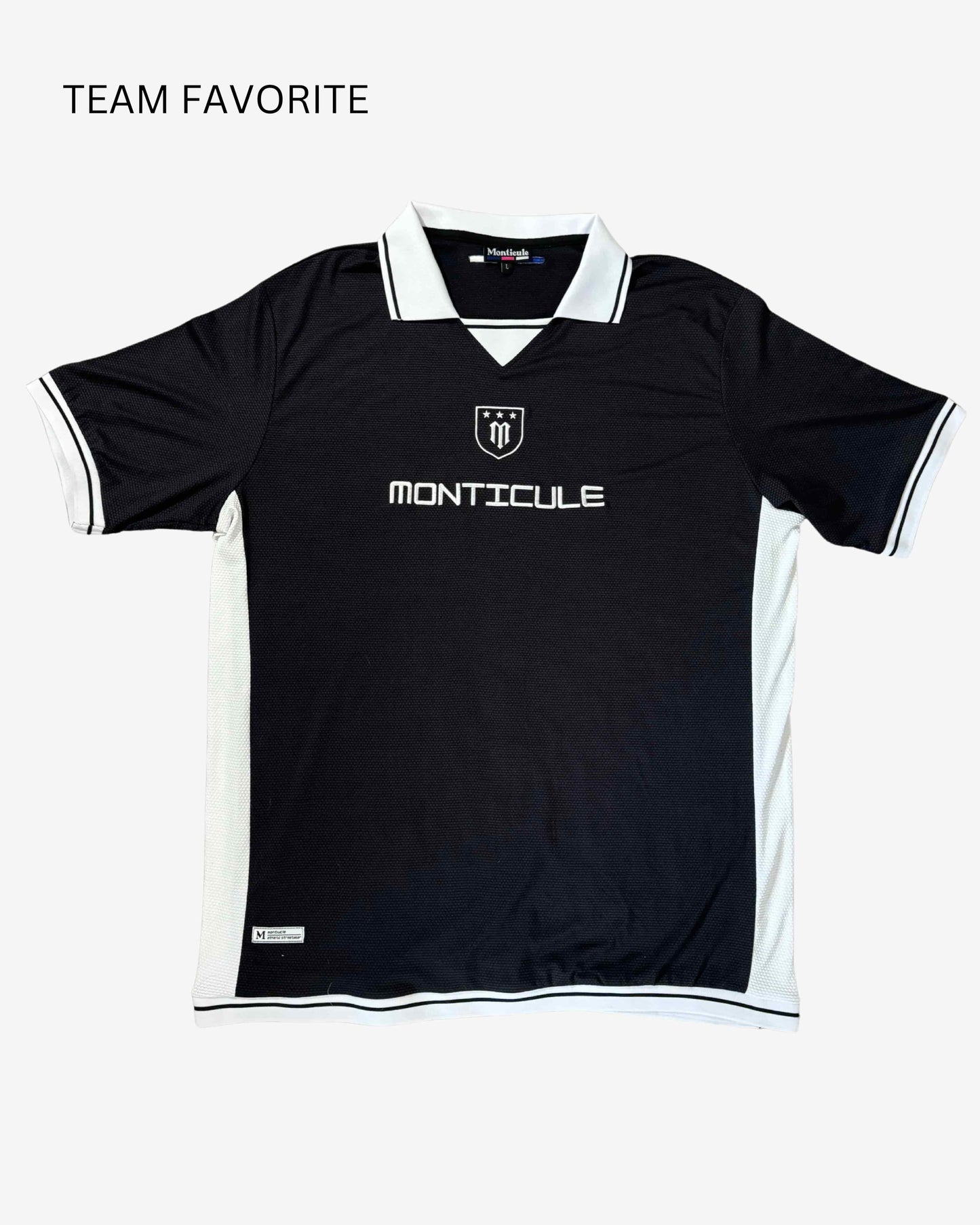 Soccer Jersey. BLACK