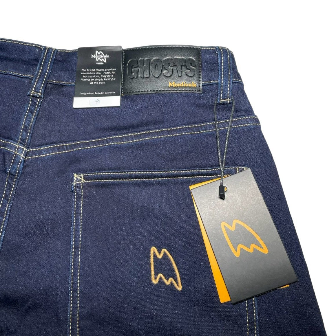 Ghost Jean Shorts