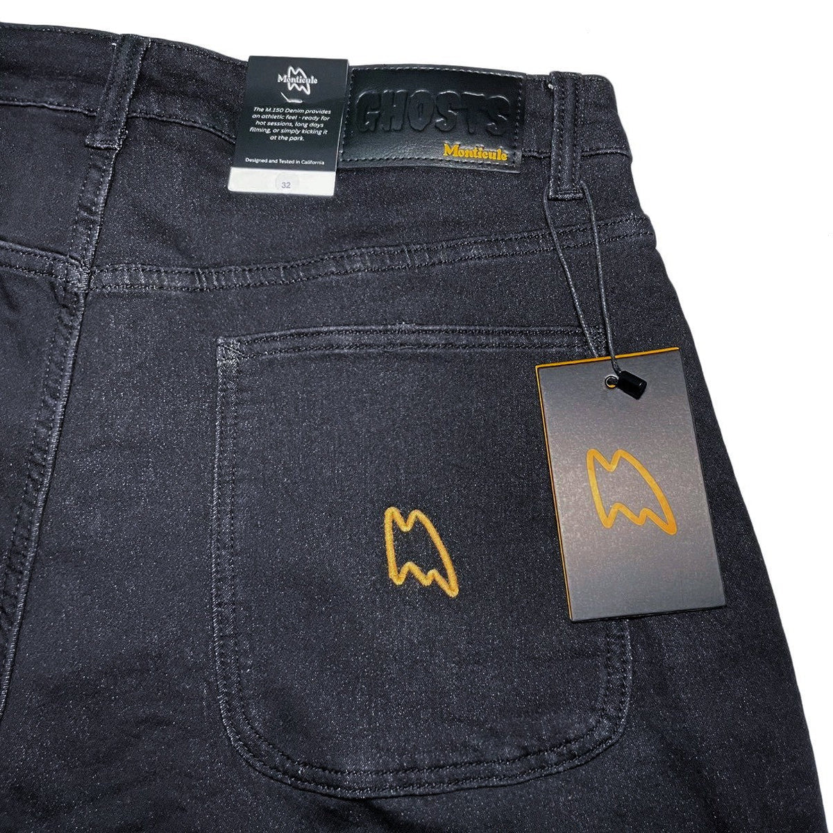 Ghost Jean Shorts
