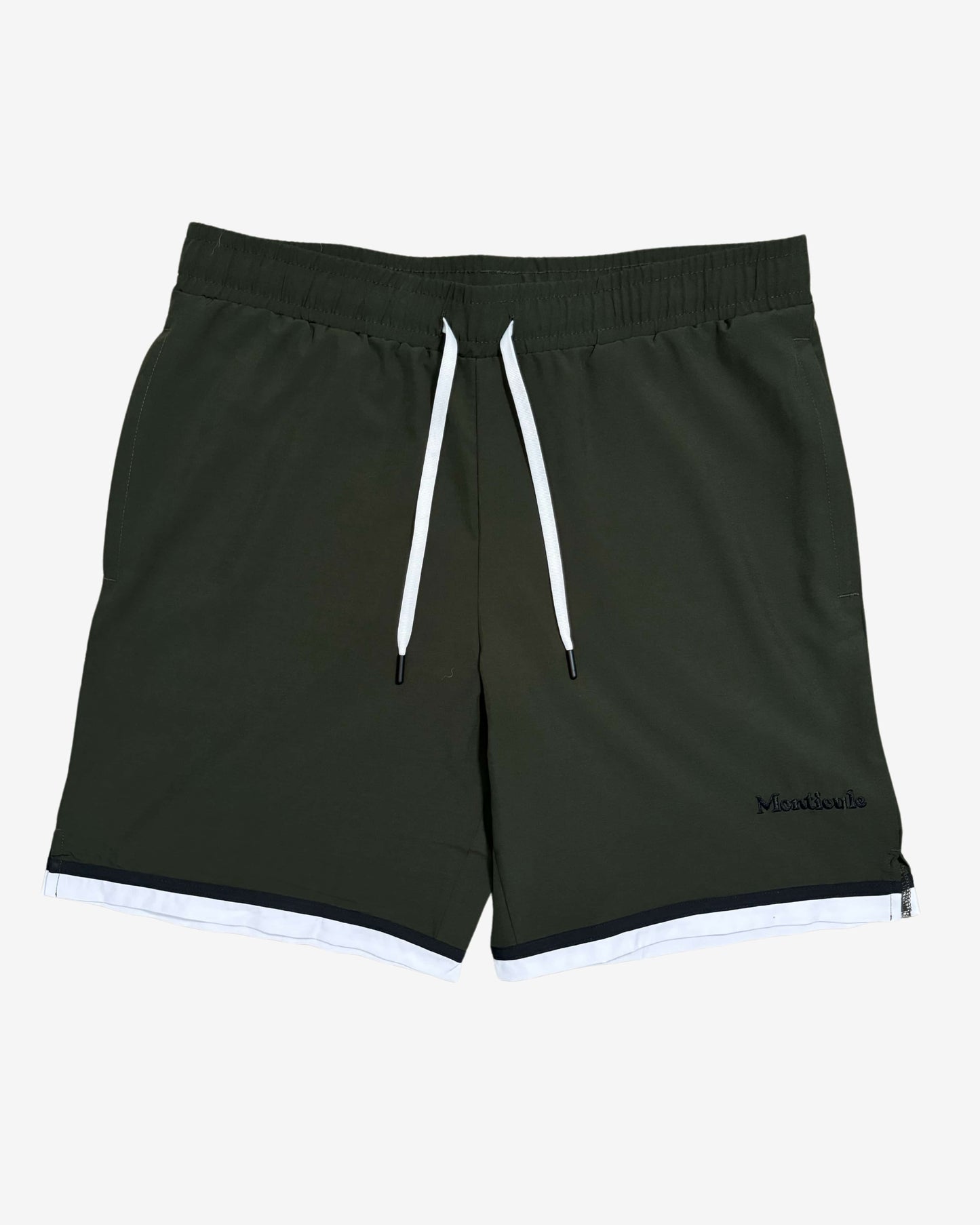 Lightweight Training Shorts. GREEN